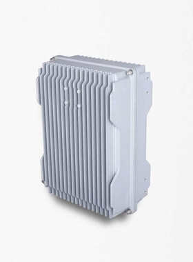 RU302108铝合金散热防水壳体压铸通讯机箱外壳CNC户外无线直放站