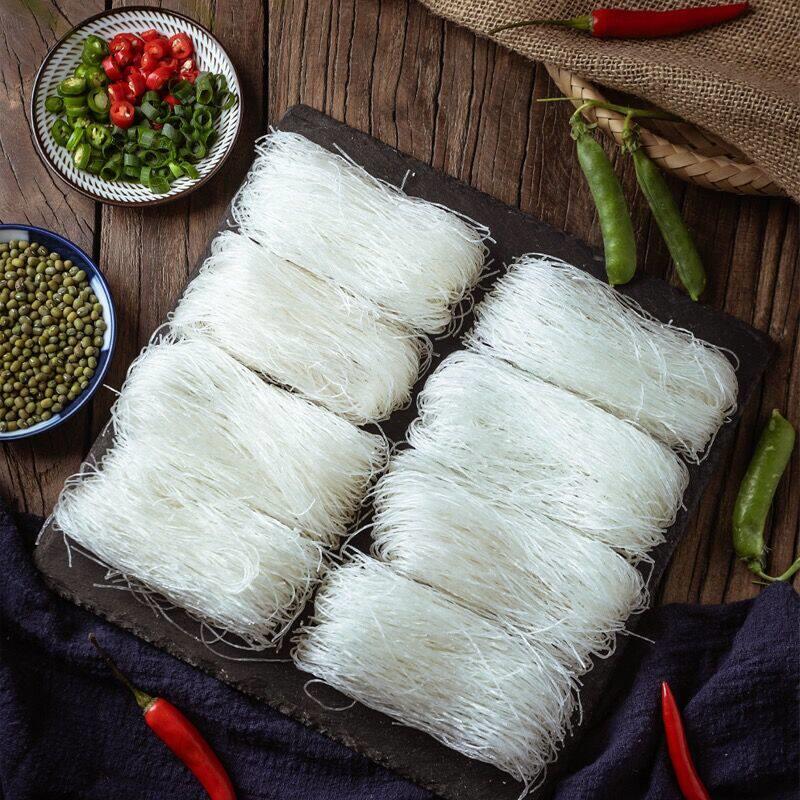 绿豆粉丝火锅麻辣烫烧烤细花甲蒜蓉速食龙丝宴粉丝条米粉细粉条
