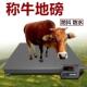 高精度地秤商用畜牧地磅电子磅称猪 包邮 上海耀华称牛地磅秤1 3吨