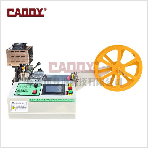 CADDY高效液晶屏冷热刀缎带和织物带切割机裁切机