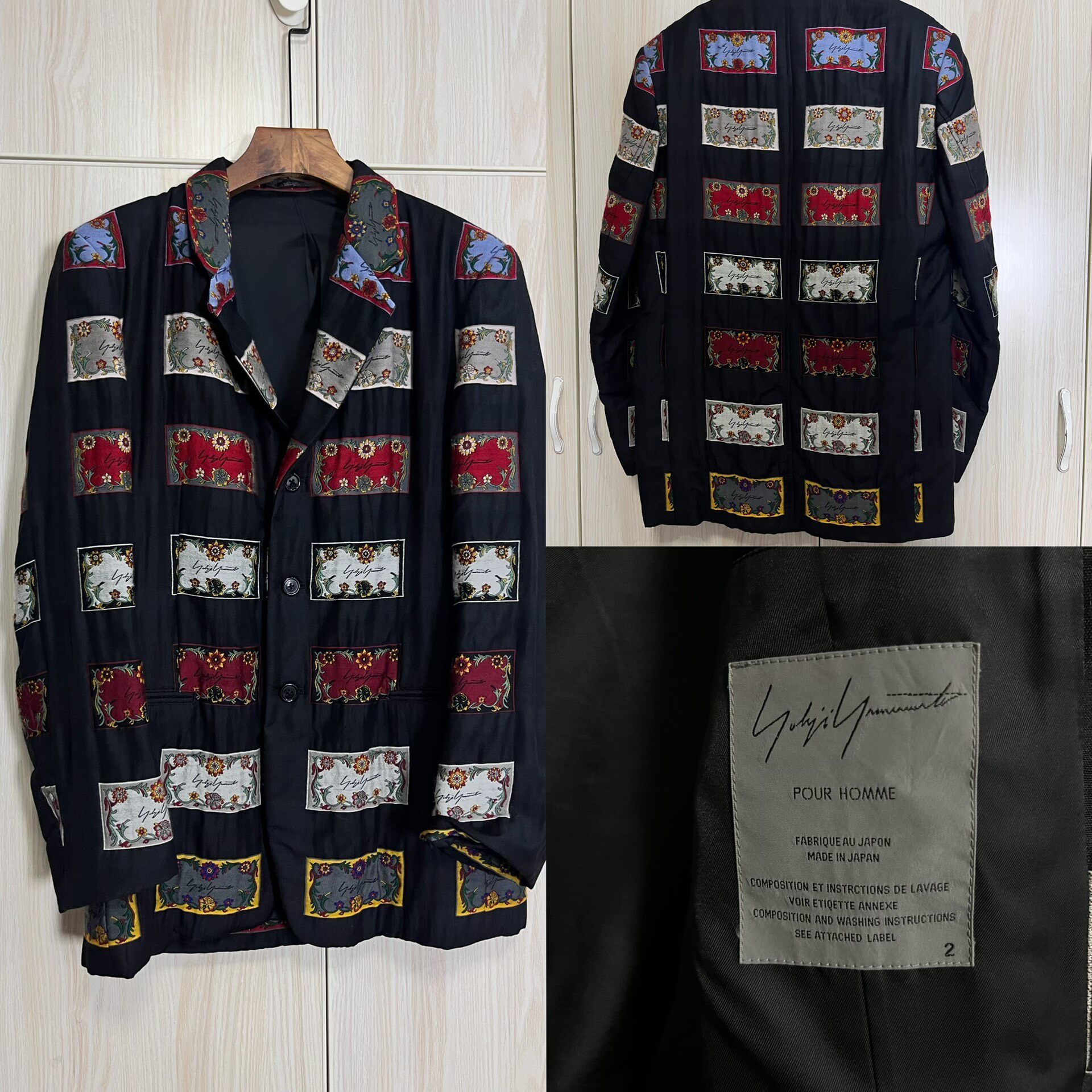 Yohji Yamamoto 2001AW King Poker Jacket