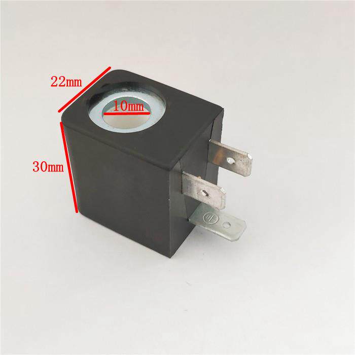 电磁阀线圈 常闭电磁阀控制阀线圈 孔径10mm 高度30 AC220VDC24V