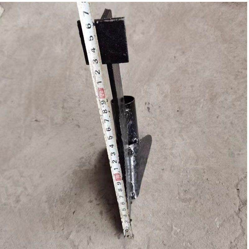 手扶拖拉机微耕机配套小麦播种机下种腿施肥机施肥器播种麦脚