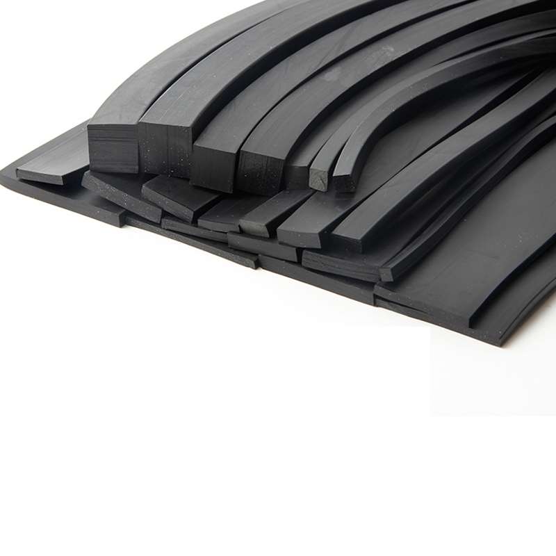 实心橡胶压条工业井盖玻璃栈道舞台搭建垫皮耐油缓冲船用密封条
