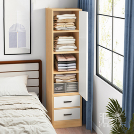 40cm窄款省空间单人小型迷你木质，衣柜衣服收纳储物柜置物柜ms3109