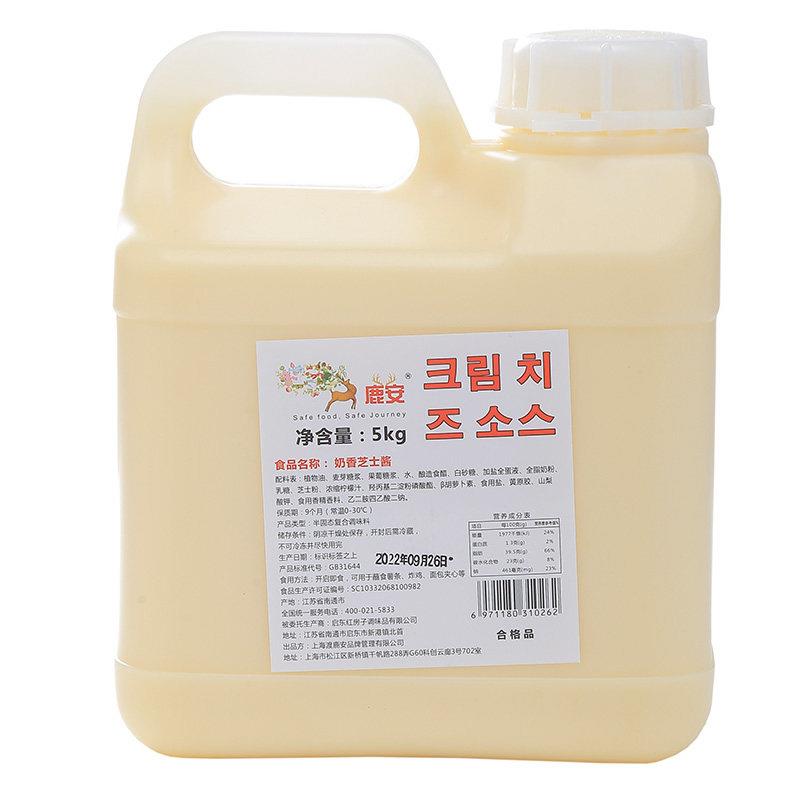 韩式炸鸡甜辣酱鹿安韩式炸鸡酱料组合奶香芝士5kg蜂蜜芥末酸奶