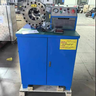 全自动小型圆方扩口模具建筑脚手架扣压大棚缩口机液压钢管缩管机