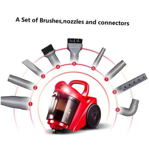 vacuum cleaner dust suction aspirator 1000w 2L capacity