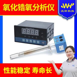 防爆型烟道用插入式低温型氧化锆氧量分析仪氧量计氧气探测器