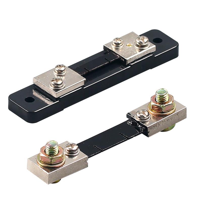 FL2分流器0.5级75mv10a 30a 50a 100a 200a直流电流表专用分流器