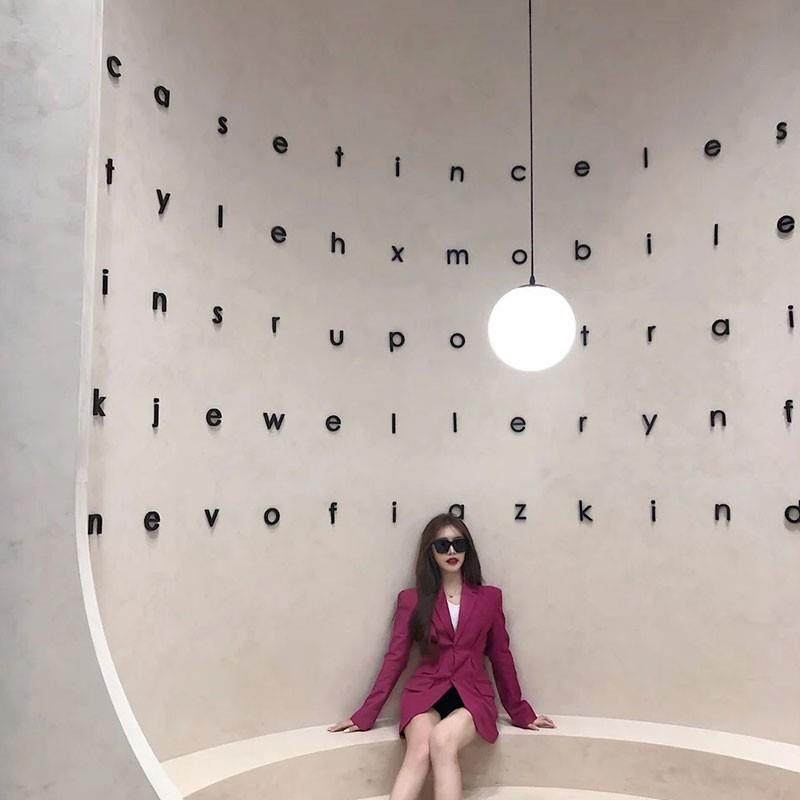 水泥字母墙面装饰创意咖啡厅背景墙网红拍照打卡文化墙ins潮流风,家居饰品,文化墙贴,淘宝优惠券,粉丝福利购,淘宝优惠卷