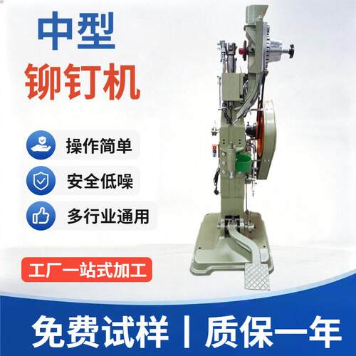 厂家TS-R626铝箱中型铆钉机首饰盒铆钉机箱包铆接打钉机设备
