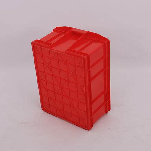 顺发厂家直卖红色胶箱465*350*220mm塑料餐具箱 465-220红色胶箱