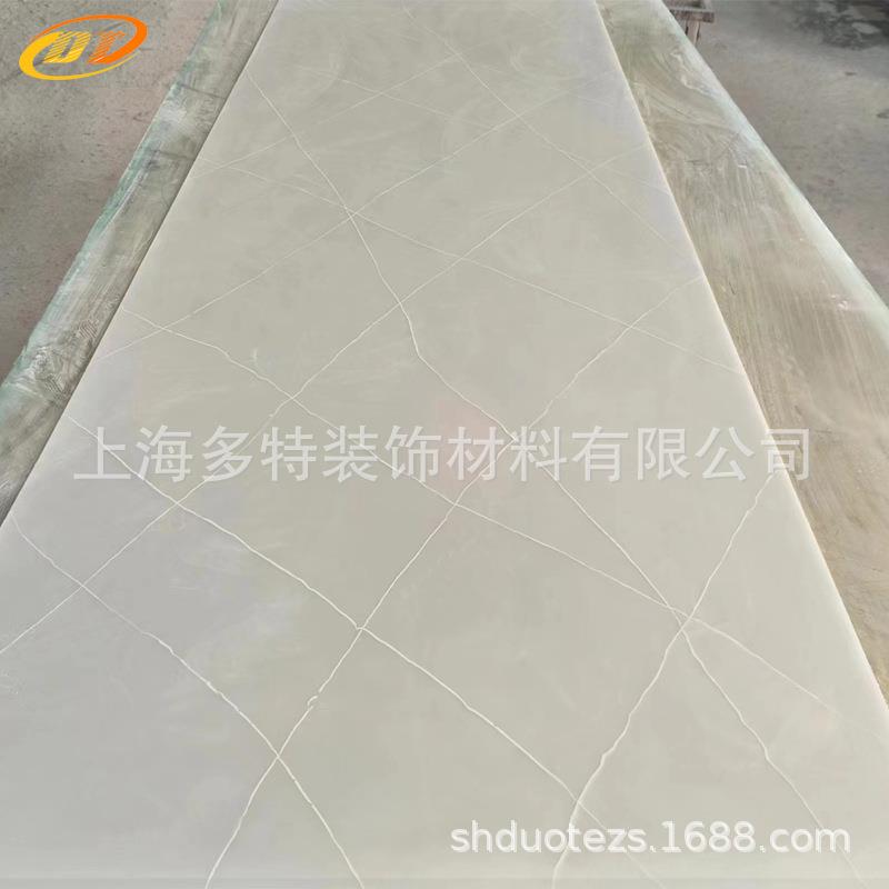 人造透光玉石 透光板圆柱灯箱 透光背景墙幕墙 云石圆柱方柱吧台