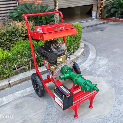 电动192F2寸螺杆泵高扬程柴油抽水泵自吸泵