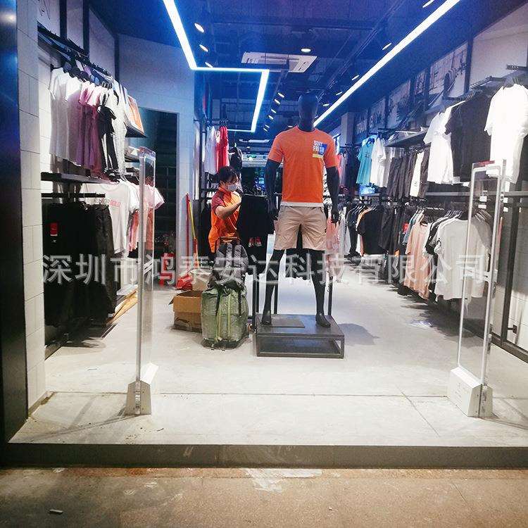 价格合理手机远程调试亚克力声磁服装防盗门深圳鸿泰安服装防盗器