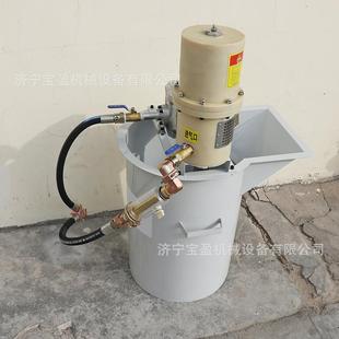 灌浆泵 1.5风动小型注浆机QB152带桶一体式 煤矿气动注浆泵ZBQ