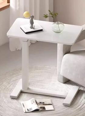 床边桌子家用室书桌可移动生YM-气动升卧降桌简学宿舍站立懒人小