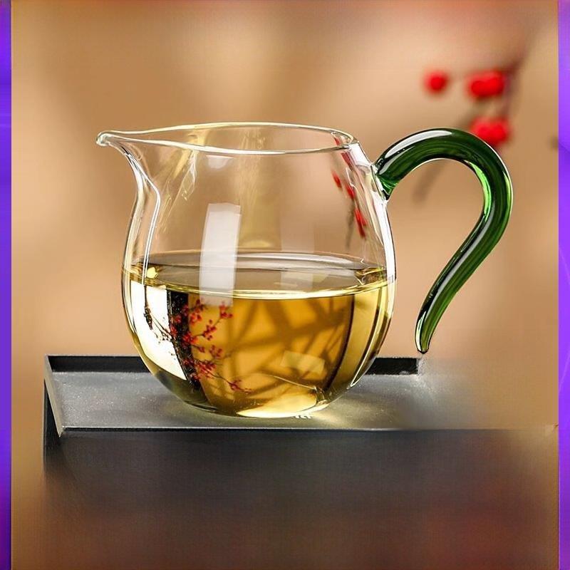 【航旗官方商店】和旗公道杯玻璃高端红然茶海茶具高硼硅耐热280m