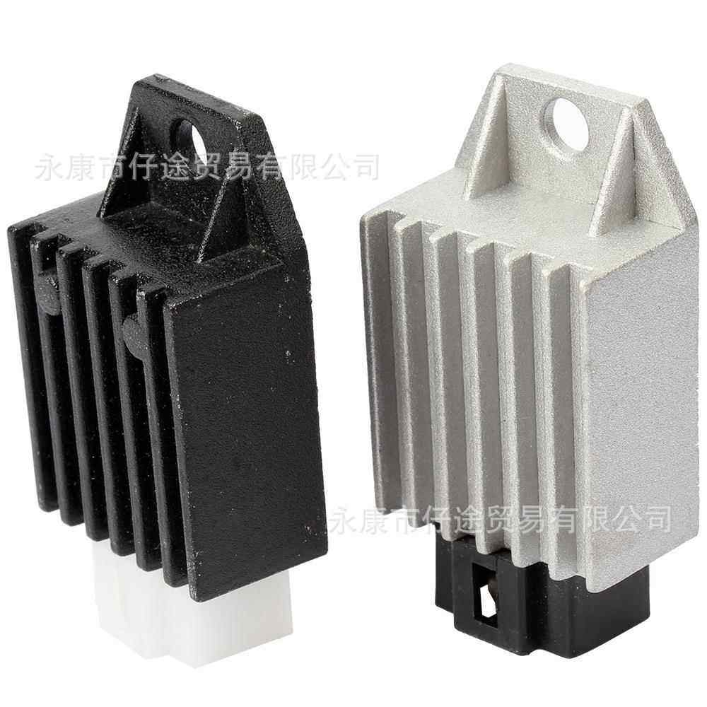 ATV沙滩车越野摩托车踏板配件GY6 50-125CC 4针12V半波稳压整流器
