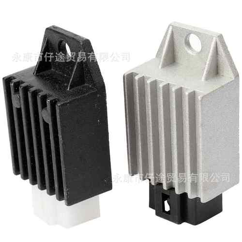 ATV沙滩车越野摩托车踏板配件GY6 50-125CC 4针12V半波稳压整流器