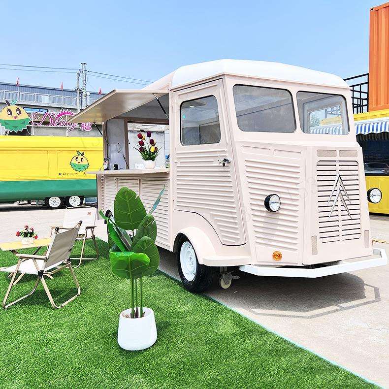 街景店车餐饮便利化特色网红主题雪铁龙流动售卖车 移动商铺餐车