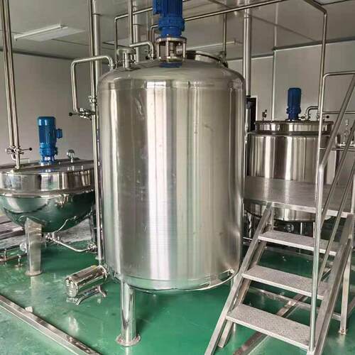 反应釜搅拌机电蒸汽加热器不锈钢真空液体乳化罐化工反应锅