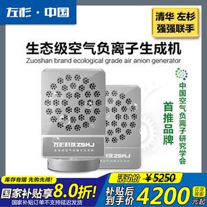 左杉 负氧离子产生器负离子机空气净化器家用