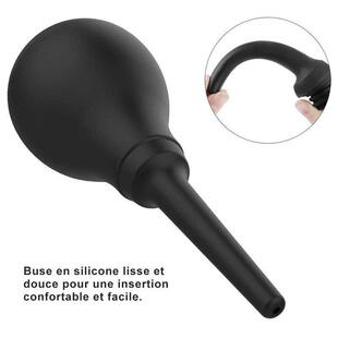 Enema Bulb Syringe Feminine Cleaning Washing Silicone Enema
