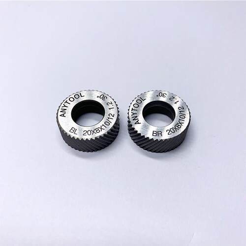 ANYTOOL清根滚花轮BL/R20X8X10/12 30° 1.2/1.5/1.8/2/30度网纹
