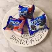 金峰可口澳草莓巧克力牛奶夹心饼干独立装 办公室休闲网红零食点心