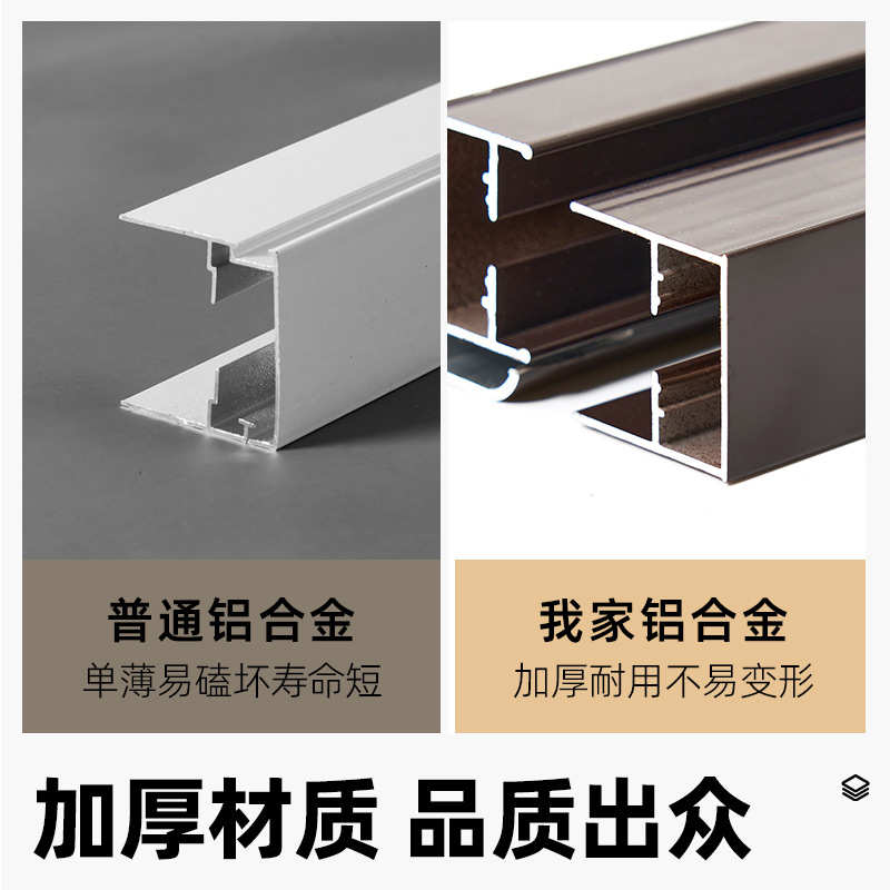 折叠门厨房推拉隔断帘隐形免安装简易卫生间浴室厕所阳台定制移门