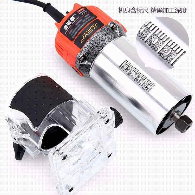 修边机木工能工具倒装电木铣雕刻开孔锣机工级多功铝业塑板开VGN