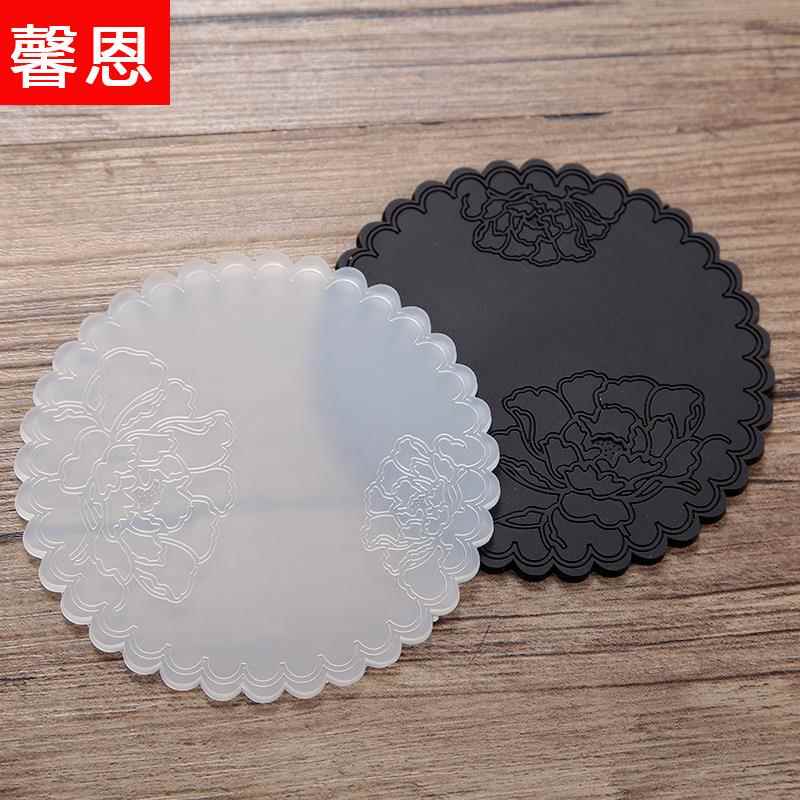骨碟垫隔热垫防滑碟垫水杯垫漱口杯垫烟灰盅垫餐盘展示盘垫餐垫