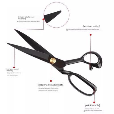 QUALITY UPHOLSTERY TAILOR SCISSORS Fabric Material Shear