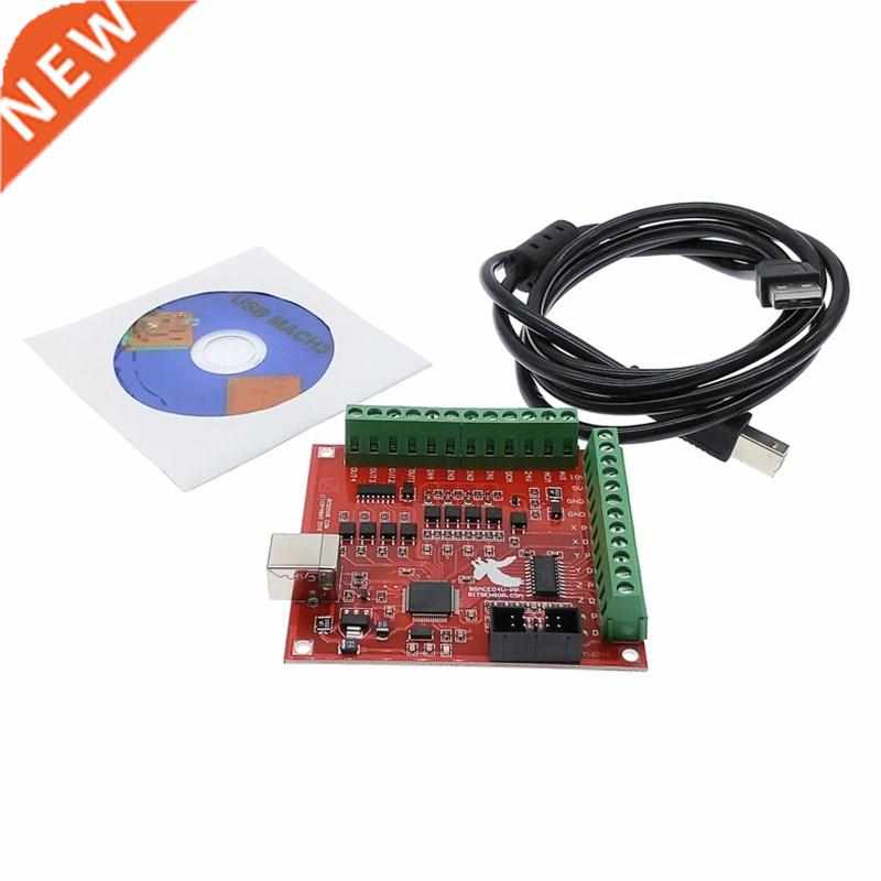 4 Axis Mach3 Stepper Motor Motion Controller Cd Breakout B