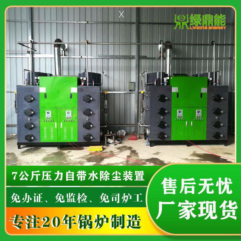 小型立式80-600kg全自动生物锅炉生物质蒸汽发生器蒸汽机
