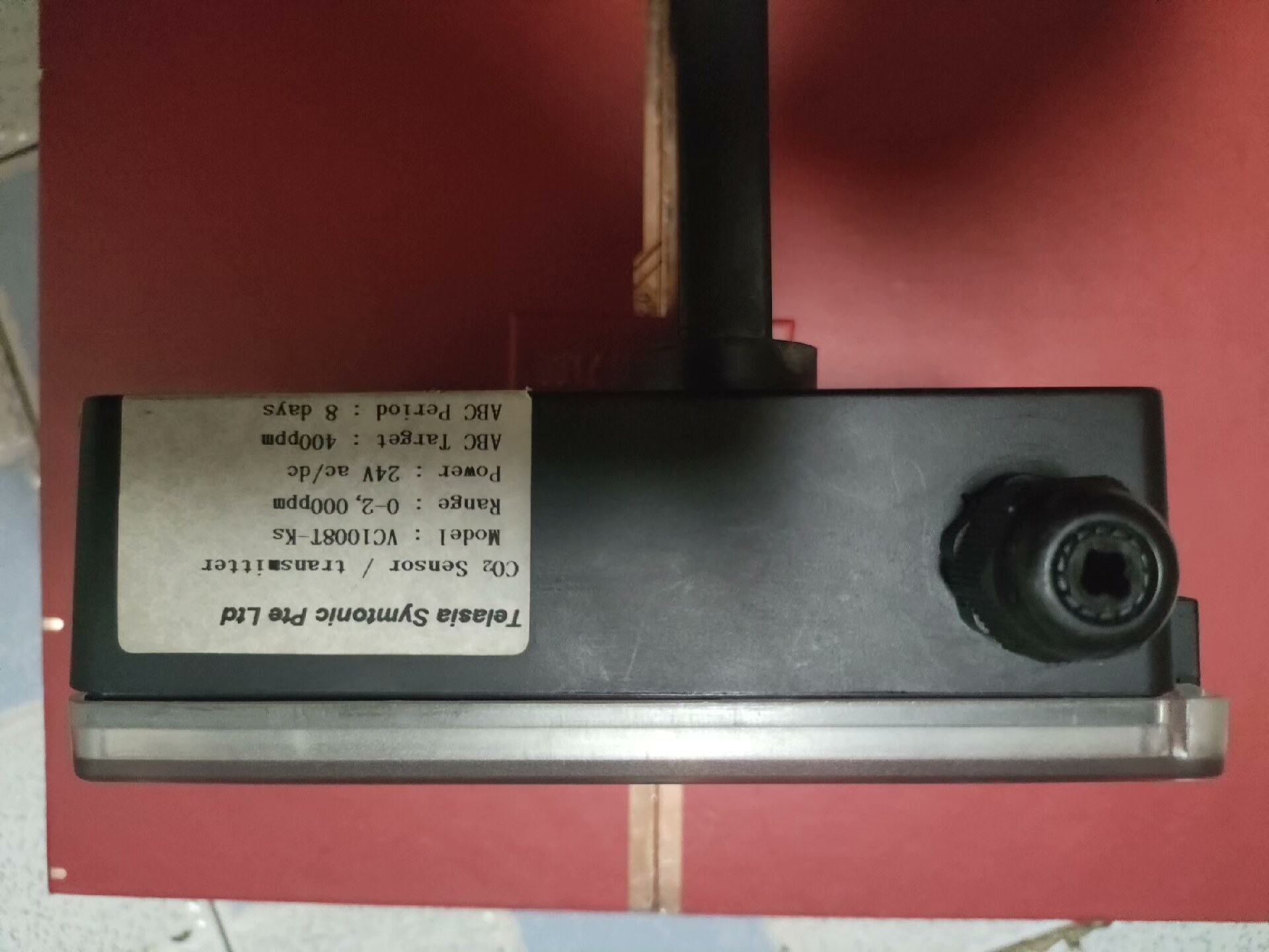 Telasia   VC1008T-ks房间室内二氧化碳变送