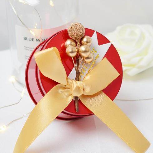 正品结婚礼喜糖子马口色铁盒个性糖果盒包形装盒圆金伴手礼品 盒