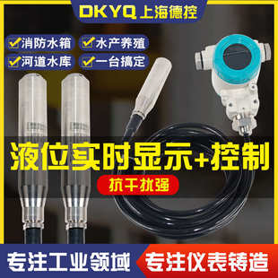 变送器液位控制器探头4 静压式 20A消防水箱水位开关 液位计 投入式