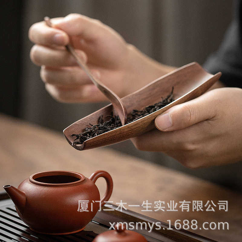 勺木质则禅意茶胡桃木套装茶具实木拨茶发黑批功夫茶荷茶茶,餐饮具,茶具礼盒,淘宝优惠券,粉丝福利购,淘宝优惠卷