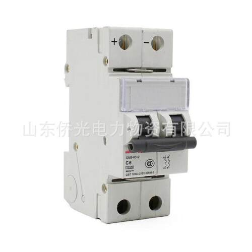北京人民GM5-63/2 C3C6C10C32C63小型直流断路器DC220V440V