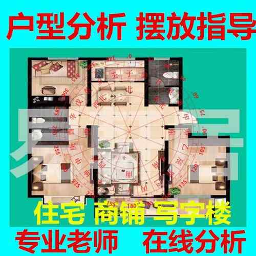 户型图分析布局调整在线看房子装修设计房屋选房大师摆件住宅商铺