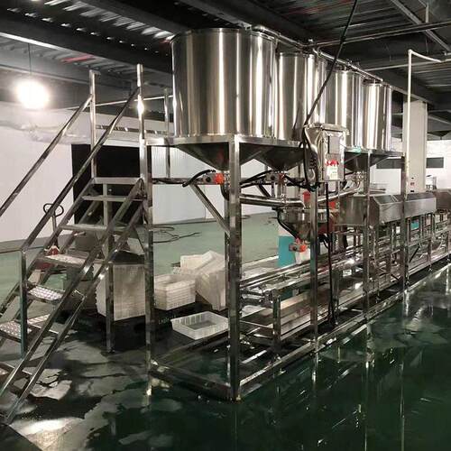 多功能全自动豆腐机 盒装内酯豆腐机器 自动灌装打码封盒
