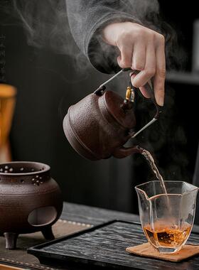 围煮茶酒fst24120精炉炉家用室陶内烤火炉器具全粗煮茶壶煮茶器茶