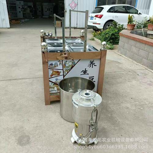 四盒腐竹油皮机加热均匀不锈钢油皮机手动挑皮腐竹油皮机