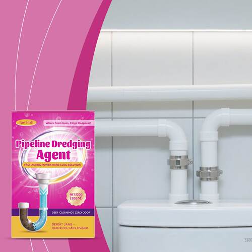 JUE FISH Drain Pipe Unblocker Powder - Effective for Various