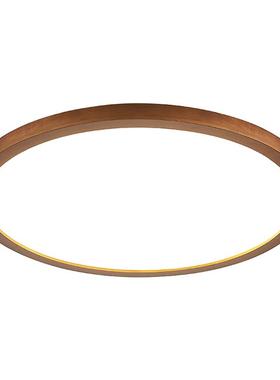 全式10516光谱灯客厅圆形新中吸灯实木卧室书顶房灯