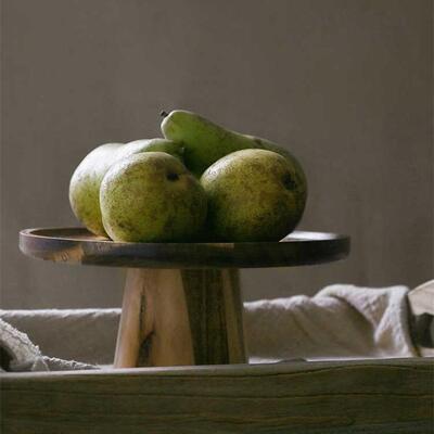 木制盘厨房客厅水盘点托心寿司蛋糕甜品摆盘果多功HIF能餐日式高