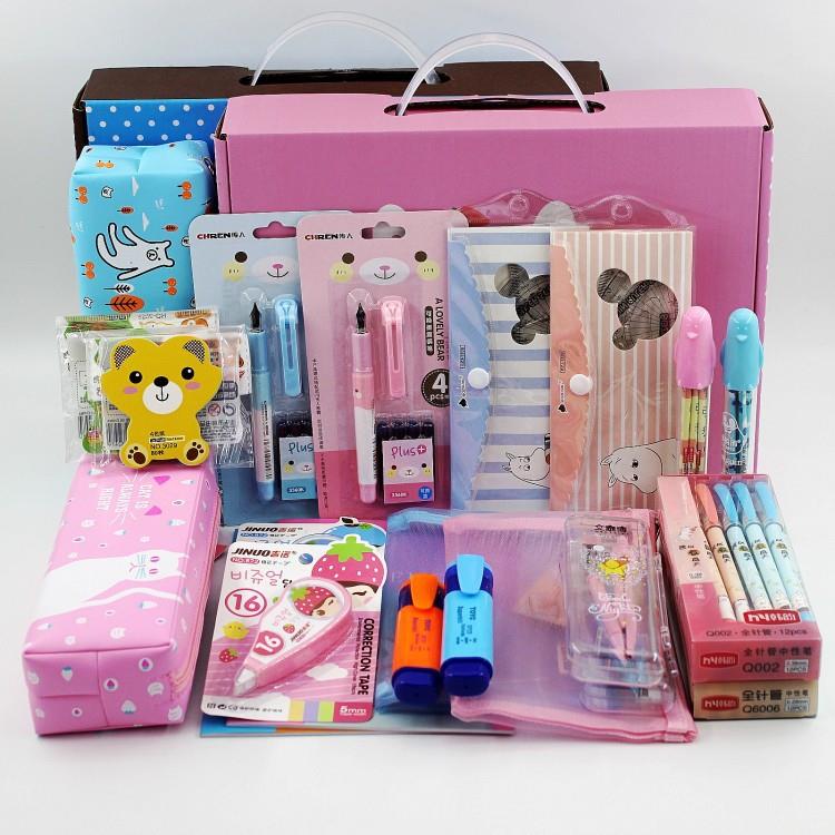 中学生礼盒文具套装学习用品奖品开学毕业季学习大礼包